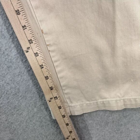 Eddie Bauer Cargo Pants Mens Size 38 x 29 Tan Khaki Flat Front Casual Chino Work - Picture 6 of 10
